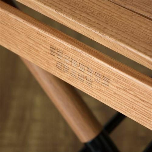 折りたたみ テーブル 木製 アウトドア 軽量 幅60cm 高さ40cm [98601