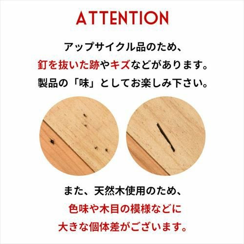 弘益 ヴィンテージ風木製プランターカバー 八角形Lサイズ 約W42.5×D42
