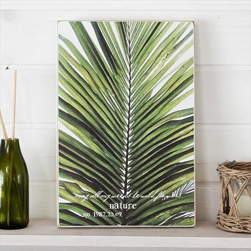 モンステラ 柄 リーフフレーム(65370)絵画 アート 壁掛け インテリア