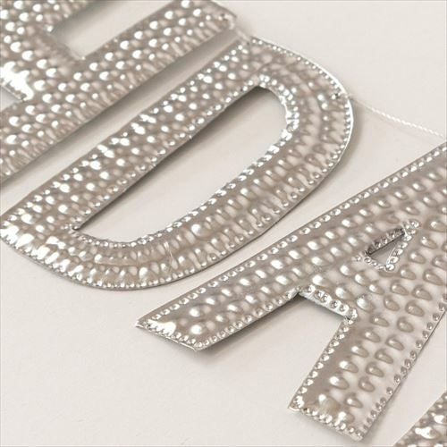 メール便対応】ガーランド 誕生日 [HAPPY BIRTHDAY] ロゴ アルミ製