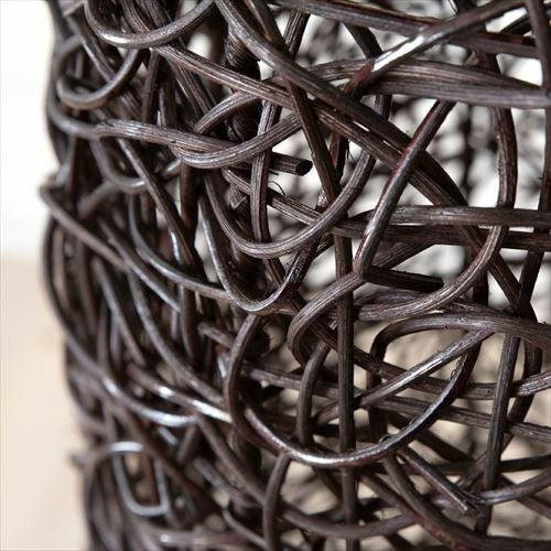 フロアライト リゾート 照明 ライト コクーンタイプ Lサイズ 籐 ラタン