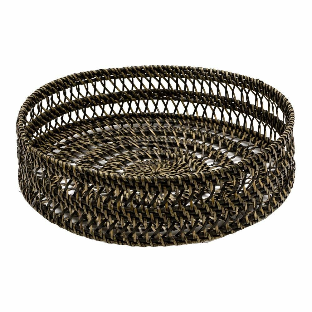 トレイ トレー ラウンドトレイ ラタン製 ボウル かご カゴ 収納