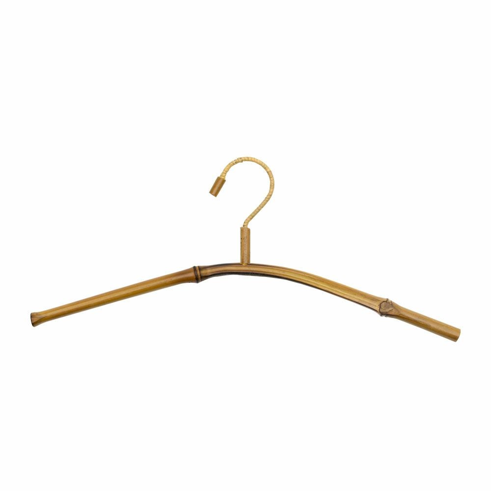 バンブーで出来たシンプルハンガーMサイズ [10857-m]【ハンガー