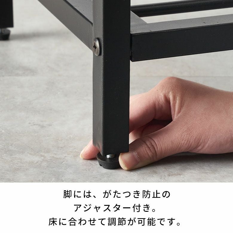 アイアンフレームの5段シェルフ(63000) タバス TABAS【シェルフ ラック