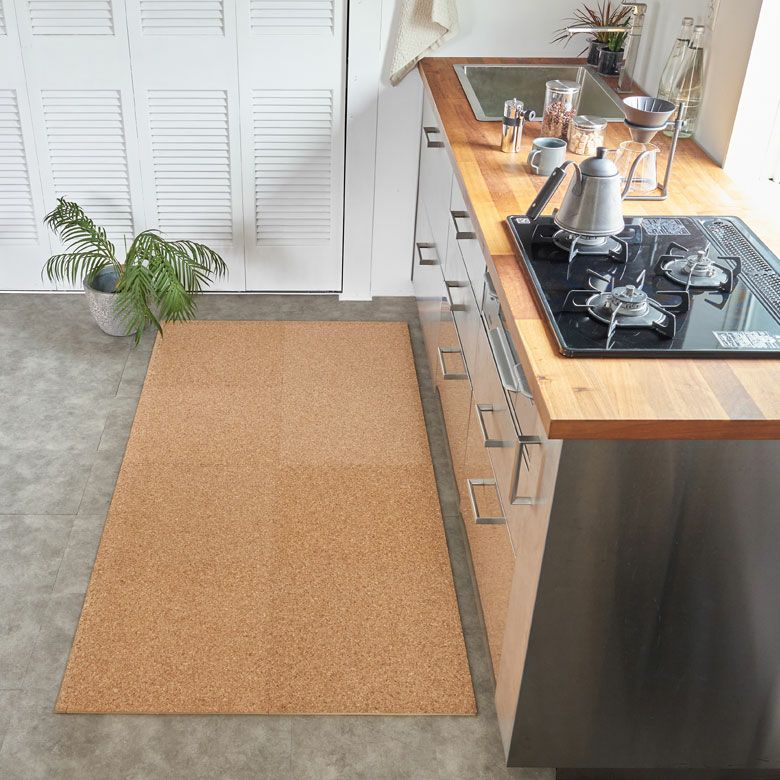 アジア工房　高品質　コルクマット　45×45cm クオリアム　48枚 アジア工房 高品質 コルクマット 45×45cm クオリアム 48枚 アジア工房