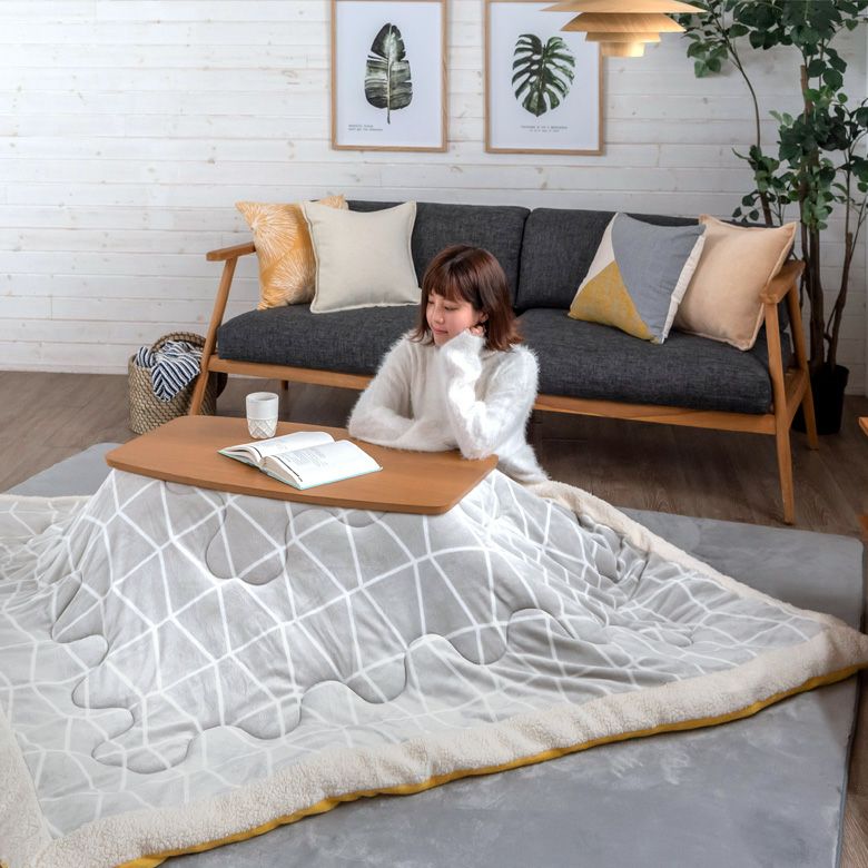 こたつ テーブル 長方形 90×50cm 高さ36cm [91439]【 こたつ本体