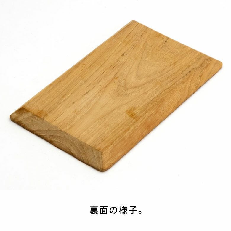 プレート 木製 チーク ウッド 約 W 15 × D 24 × H 1.5 お皿 TEAK