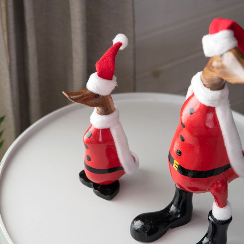 オブジェ クリスマス Xmas 飾り デコレーション あひる アヒル ダック