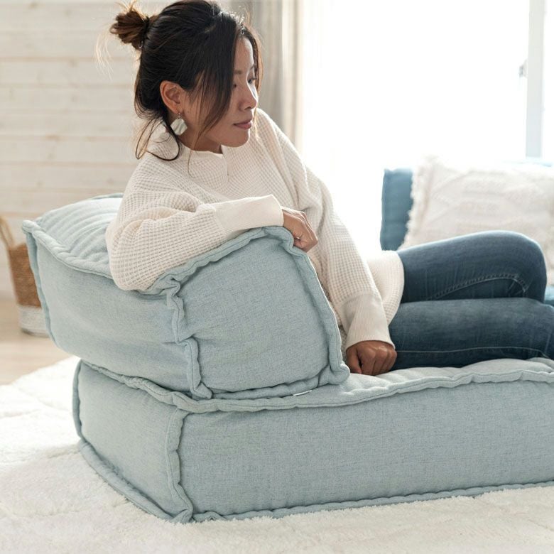 フロアソファ セット フロアソファー 組み合わせ自由 コンパクト 低