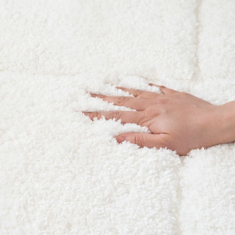 ラグ ラグマット 約 100 × 140 cm ノンスリップ 加工 凹凸 3Dデザイン