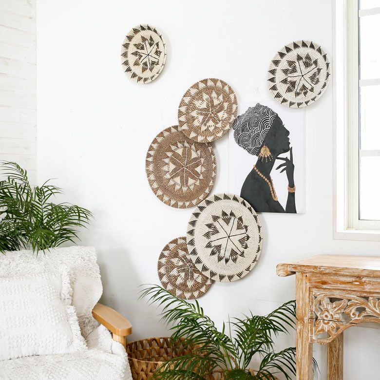 アートパネル 女性 横向き キャンパス 幅37.5cm 高さ50cm アフリカン