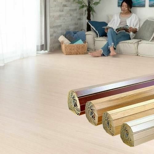 エンボス加工のフローリングカーペットで和室を簡単リフォーム 江戸間6畳