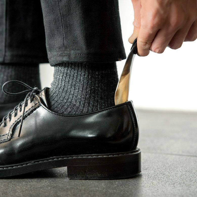 メール便対応】シューホーン 靴べら キャトルホーン 携帯 ミニ