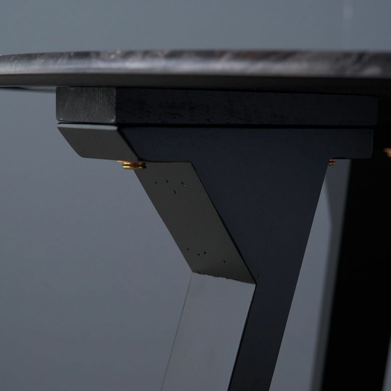 ローテーブル マーブル テーブル 天然木 センターテーブル W 60cm H