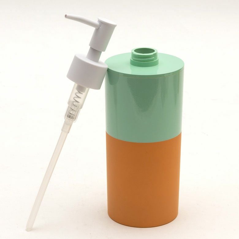 ディスペンサー ソープディスペンサー 500ml プラスチック 直径 7.5cm