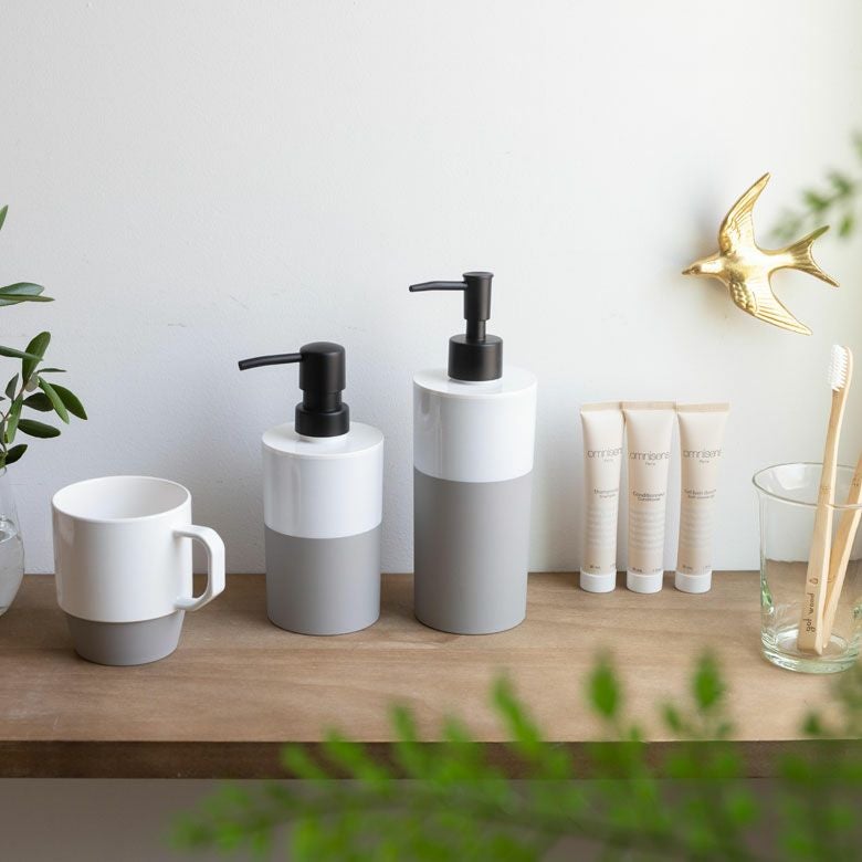 ディスペンサー ソープディスペンサー 360ml 泡タイプ プラスチック