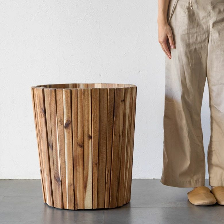 プランターカバー ウッドプランター ボックス カバー Lサイズ 9号鉢 W