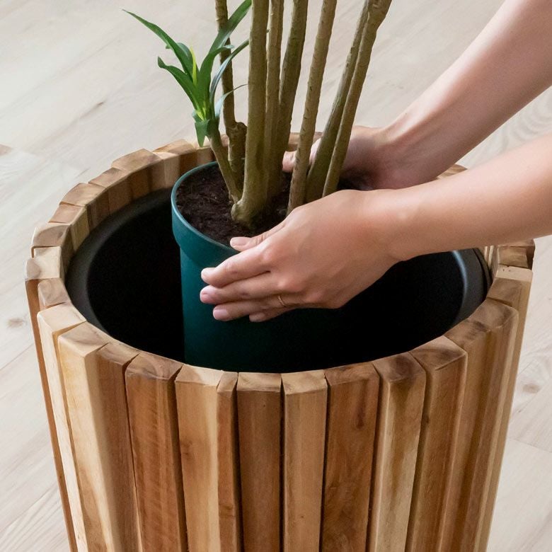 植木鉢　カバー 鉢カバー 大型 軽い BRID ブリッド Olika プランターカバー 10号
