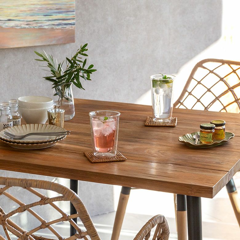 グラス ダブルウォール 耐熱ガラス 290ml 2層構造 クリア [90387