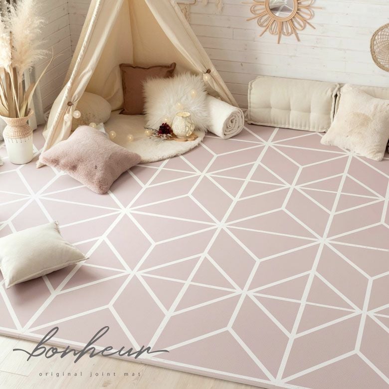 ジョイントマット プレイマット 約 W 60cm D 60cm H 1.2cm フロア