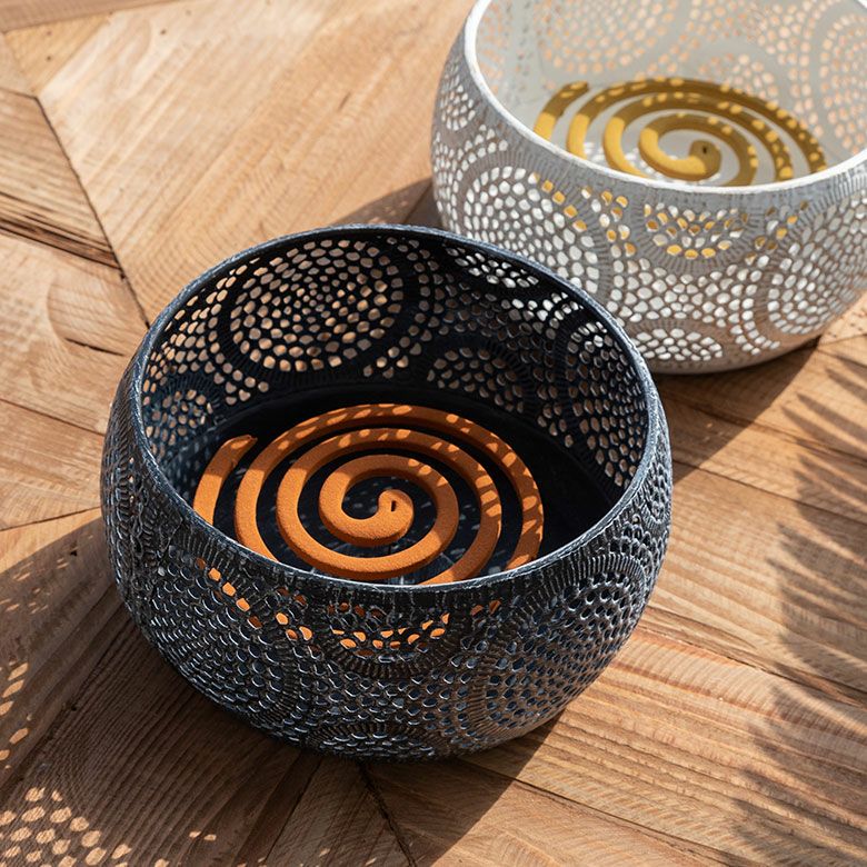 トレイ 蚊取り線香入れ キャンドルホルダー デコレーショントレイ