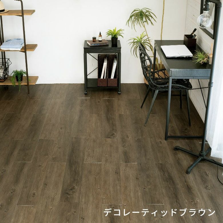 フロアタイル 置くだけ 貼ってはがせる 接着剤不要 敷くだけ 72枚