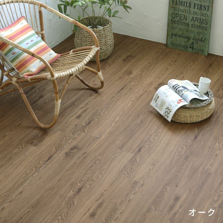 フロアタイル 置くだけ 貼ってはがせる 接着剤不要 敷くだけ 72枚