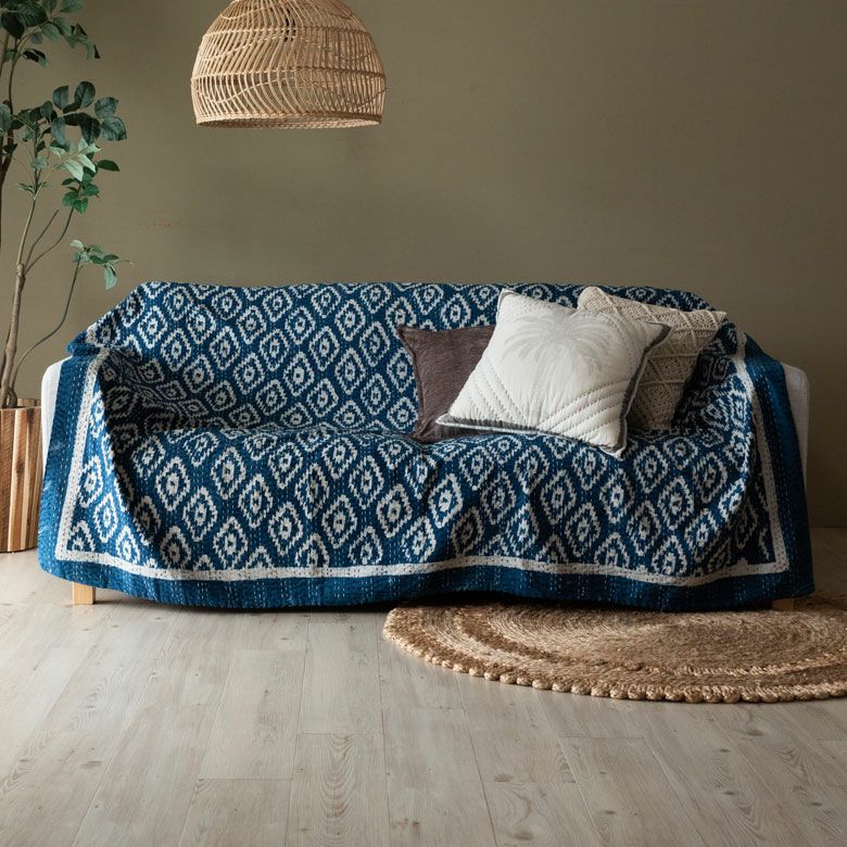 マルチカバー マルチ キルト カバー 大判 ブランケット 正方形 185