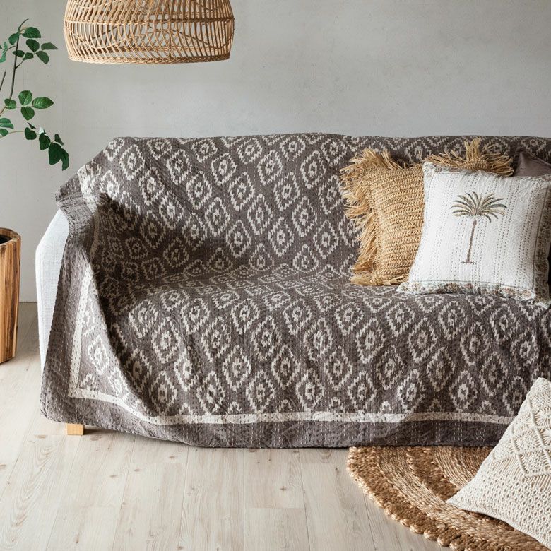 マルチカバー マルチ キルト カバー 大判 ブランケット 正方形 185