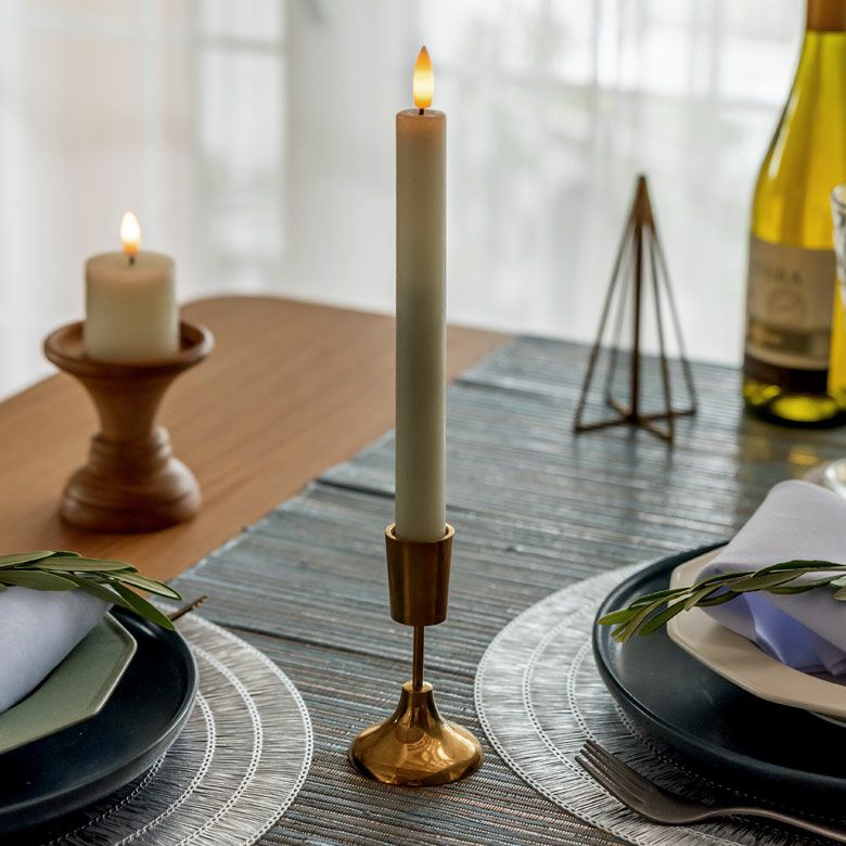 キャンドルホルダー キャンドルスタンド 真鍮 ゴールド 高さ 6cm 直径