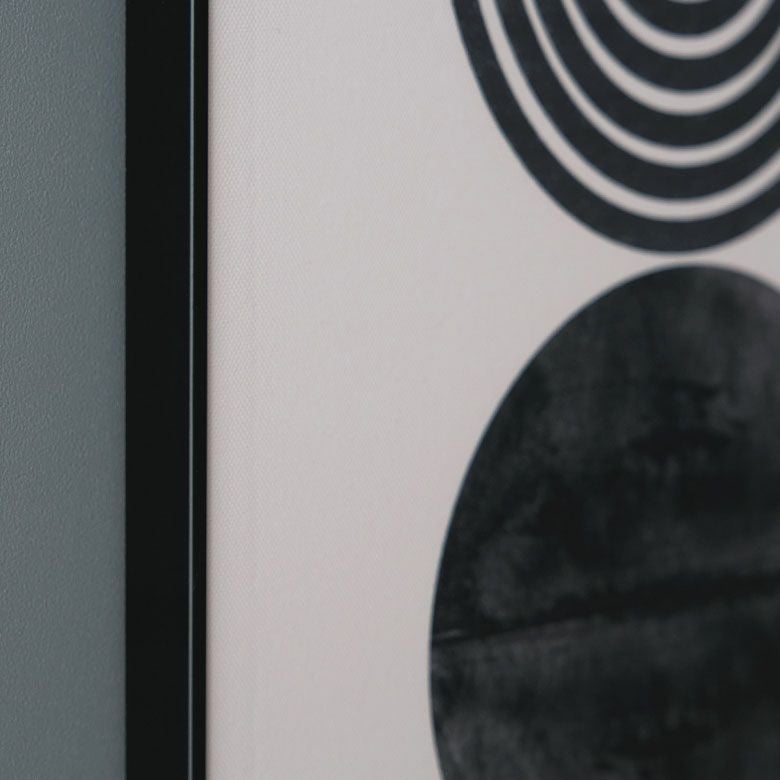 アートパネル the blacks フレーム付き モノトーン モノクロ 幅30×高さ