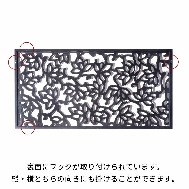 モダンなリゾート感を演出する長方形のアートパネル50×100cmロータスMULIAムリア木彫り木彫りの壁掛けインテリアレリーフ欄間木製彫刻アート絵画ウッドパネルオブジェウォールデコレーションアジア雑貨アジアン雑貨[vn50529]