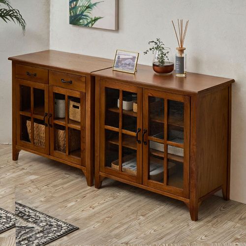 ティンバー キャビネット リビングチェスト チェスト 木製 引き出し