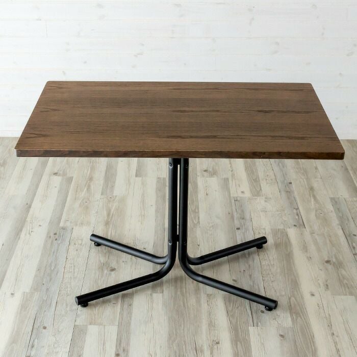 カフェ風テーブル Bryce ブライス ダイニングテーブル 1本脚 70 カフェ