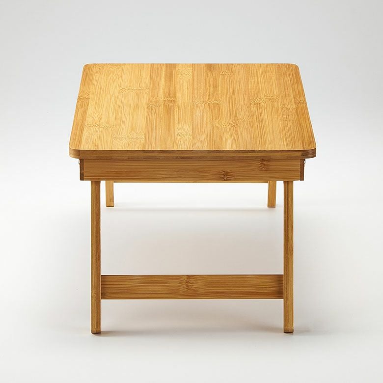 テーブル ローテーブル サイドテーブル バンブー 竹 折りたたみ 可動式