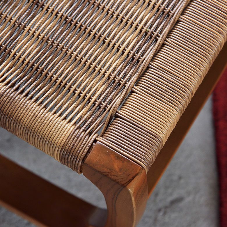 ロッキングチェア チェア 椅子 ラタン調 約 W 60cm D 65cm H 60cm