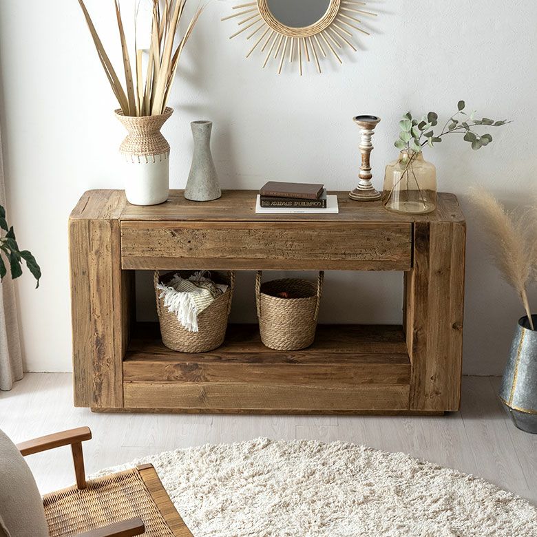 コンソール テレビ台 TV台 衣類収納 引き出し付き テレビボード TV