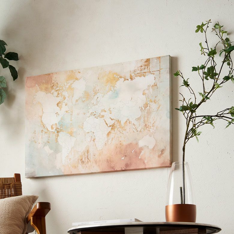 アートパネル アブストラクト マーブル ニュートラルカラー 横長 縦長