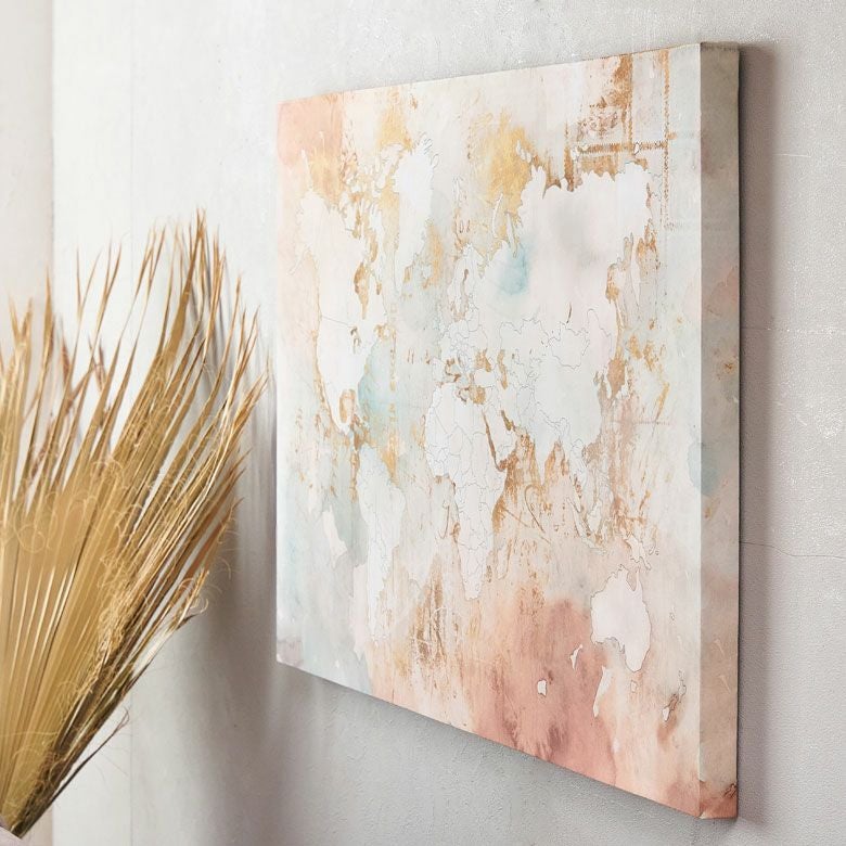 アートパネル アブストラクト マーブル ニュートラルカラー 横長 縦長