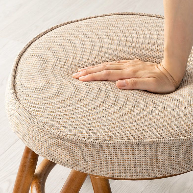 回転 スツール ラタンスツール ラタン 籐 椅子 イス 座面高 35.5cm