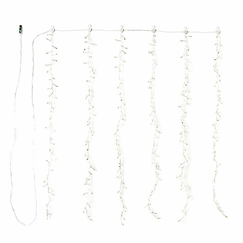 LEDライトクリスマス電飾LEDライン120cm6列タイマーイルミネーションライトUSBおしゃれシンプルかわいいクリスマスデコレーション間接照明オブジェインテリアハロウィンパーティー誕生日リゾート雑貨アジアン[94739]