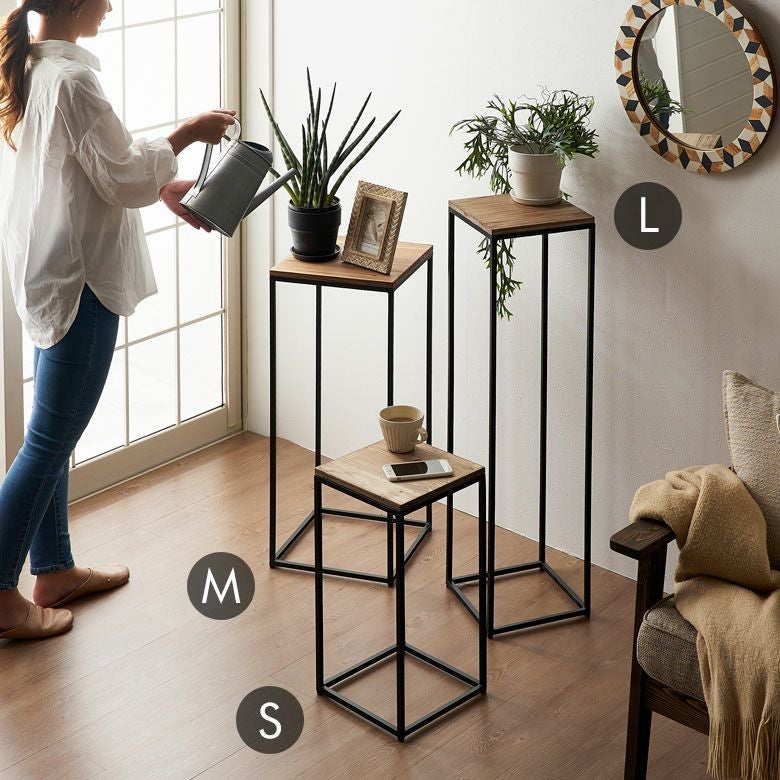 花台や飾り台として使えるディスプレイスタンド（Mサイズ／高さ約75cm