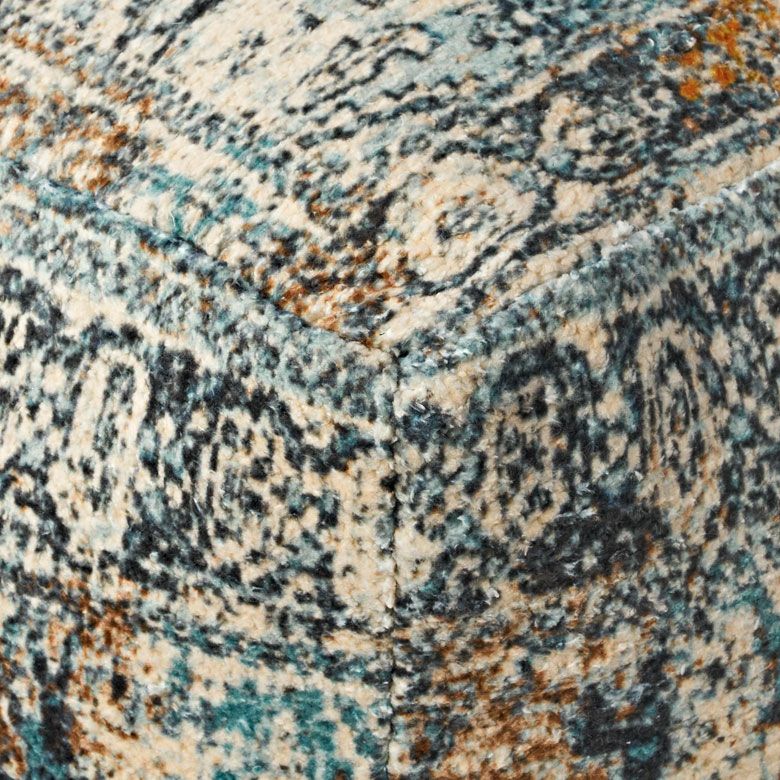 プフ クッション オットマン スツール オールドキリム風 正方形 約 W