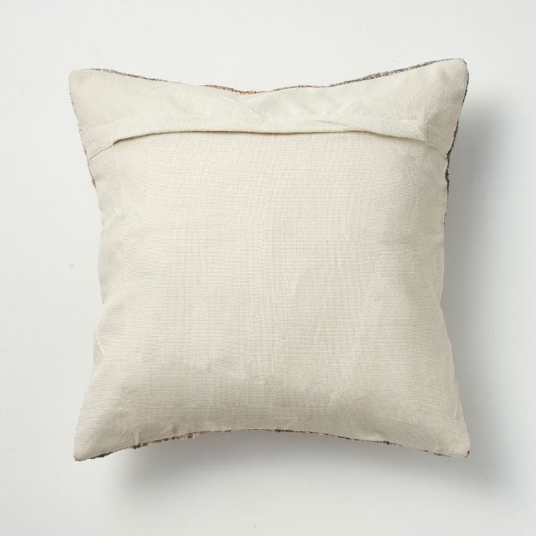 クッションカバー オールドキリム風 正方形 四角 約 W 45cm D 45cm H