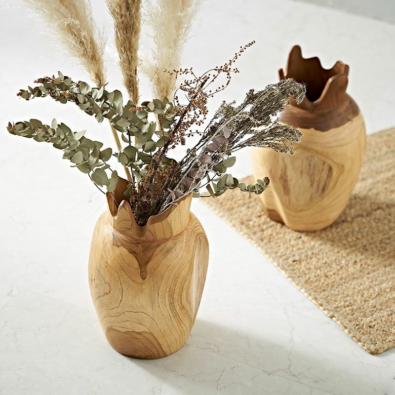 フラワーベース 花瓶 花びん 造花 フェイク グリーン 約 W 20cm D 20cm