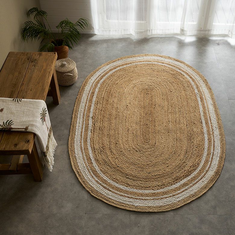 ZARA  BOHO ジュートラグ マット　籐　ラタン Jute Rugs | ZARA United States