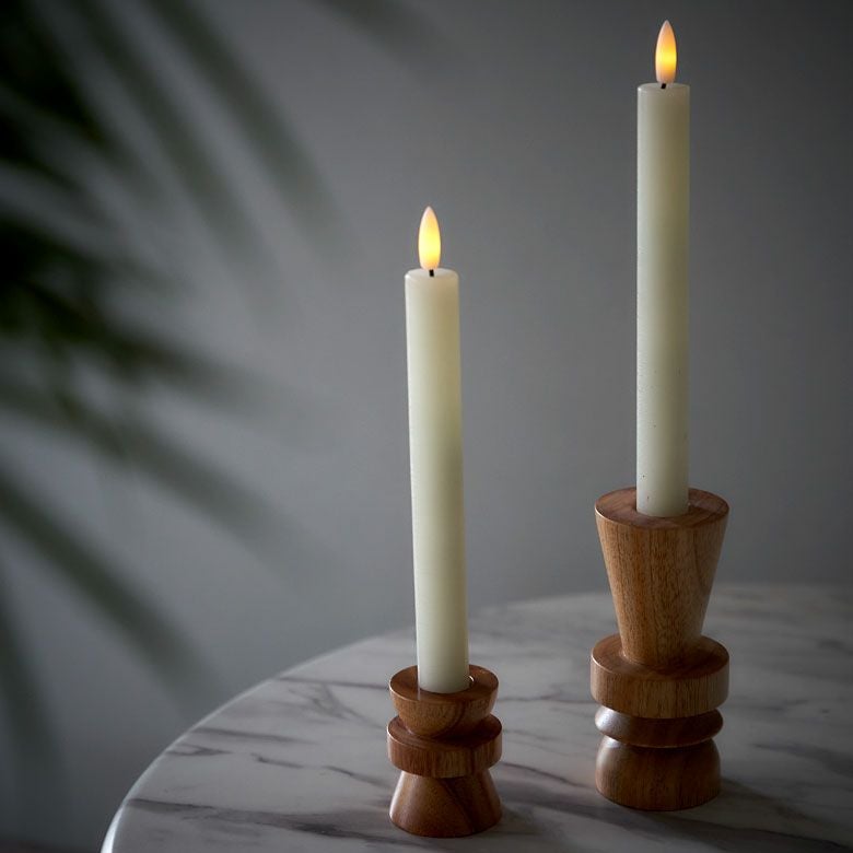 キャンドルホルダー 木製 キャンドル ホルダー Sサイズ ウッド 天然木