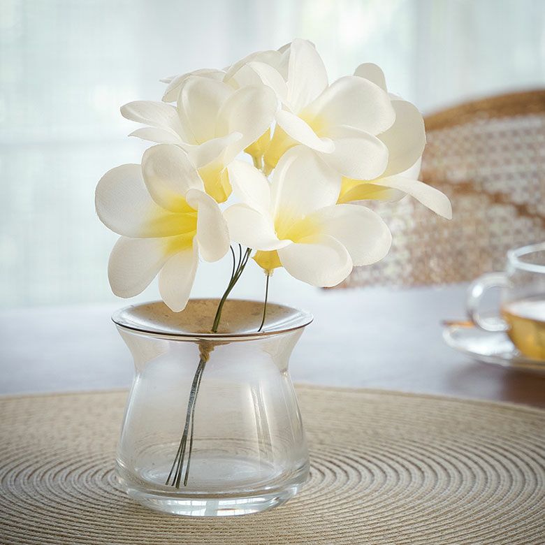 アーティフィシャルフラワー 造花 プルメリア フランジパニ 南国