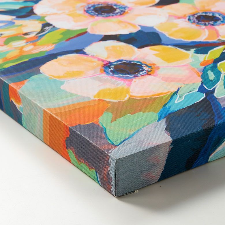 アートパネル フラワー 花 ブーケ キャンパス パネル 約 W 50cm D 40cm