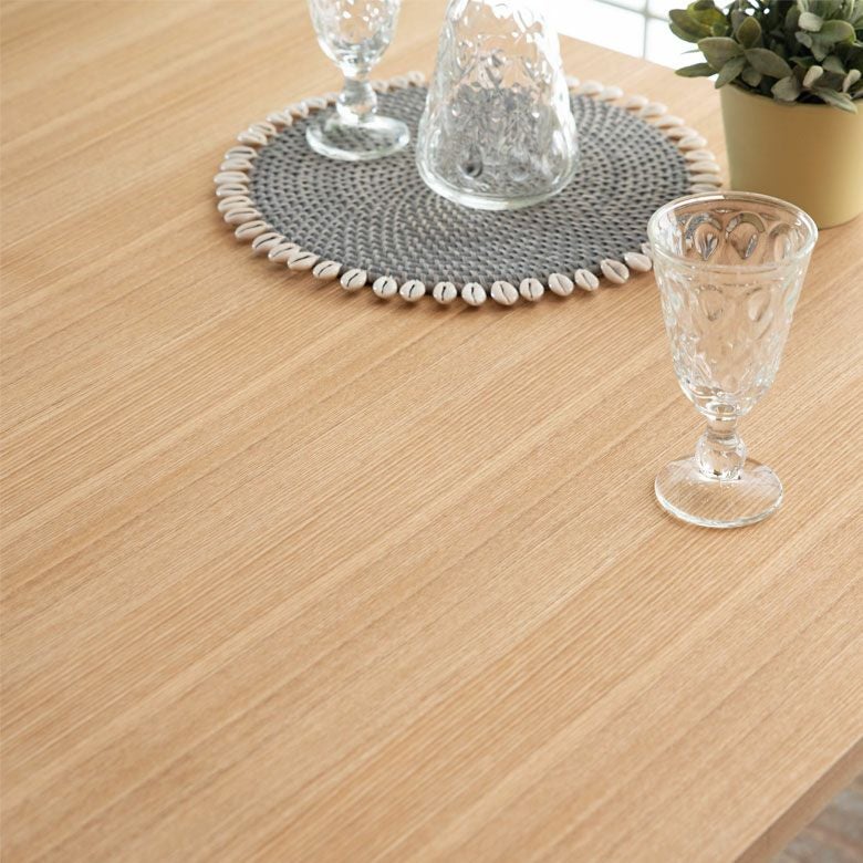 ダイニングテーブル 木製 長方形 4人掛け 幅160×奥行80cm 高さ65cm